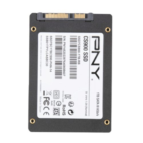 Recovered Not Detected PNY CS900 SSD